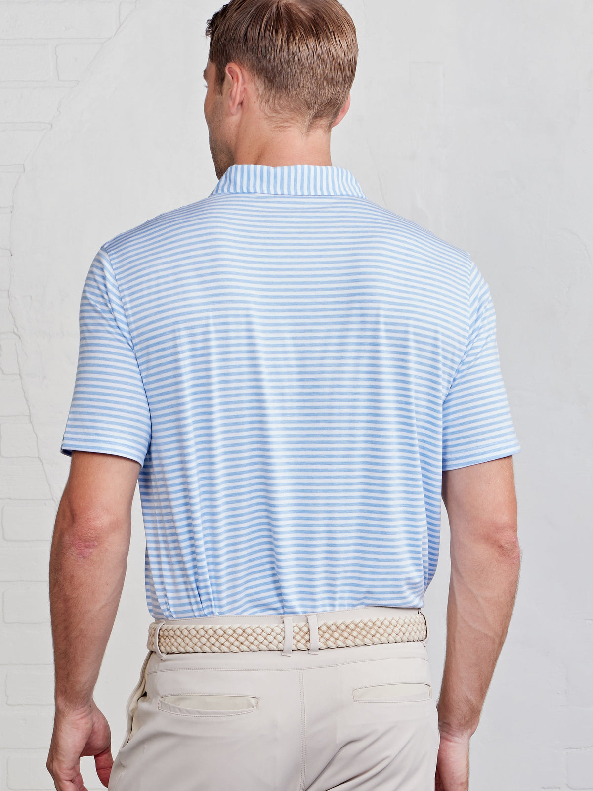 tasc Performance Cloud Polo - Air Stripe