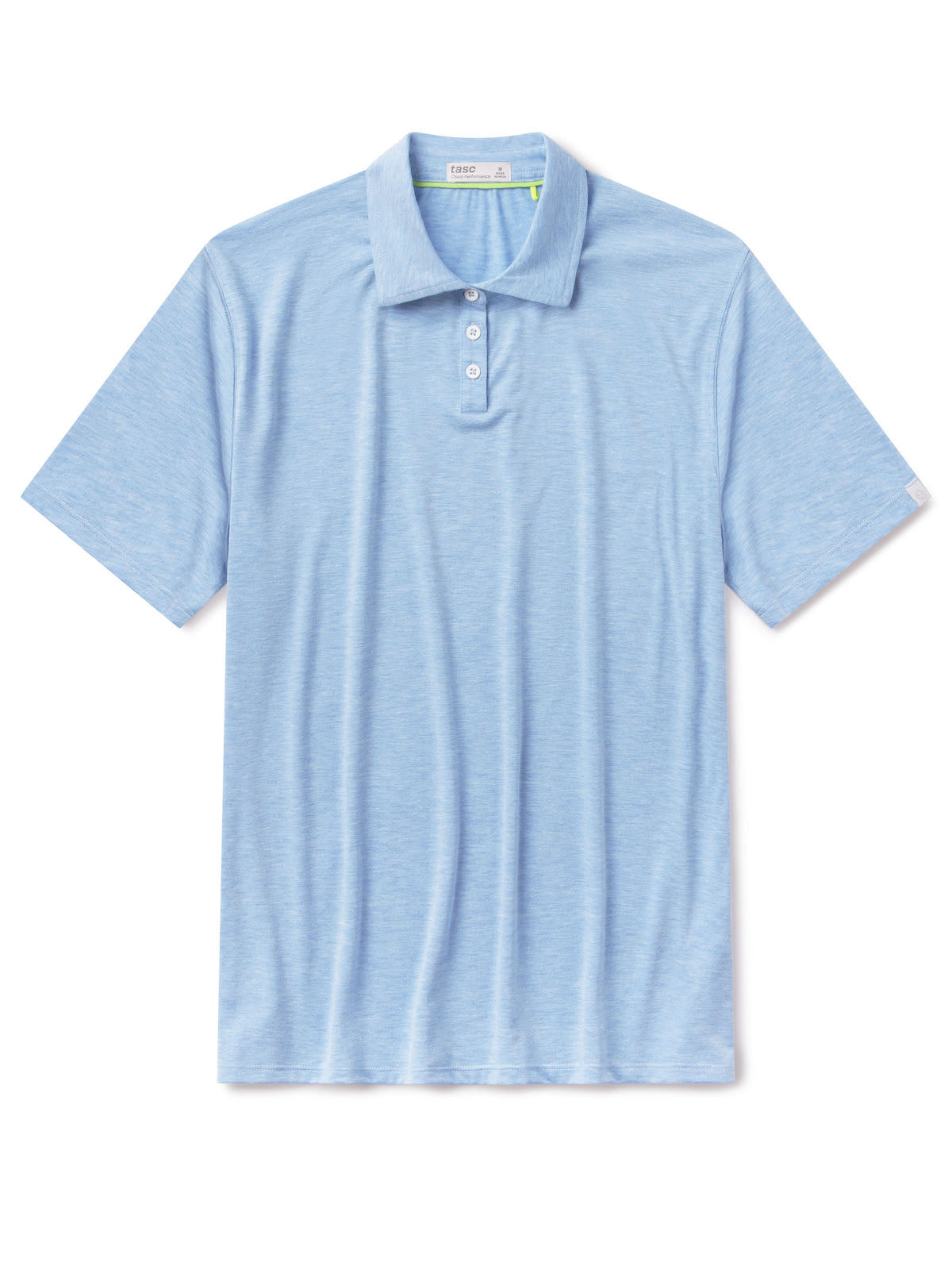 tasc Performance Air Polo - Polar Heather