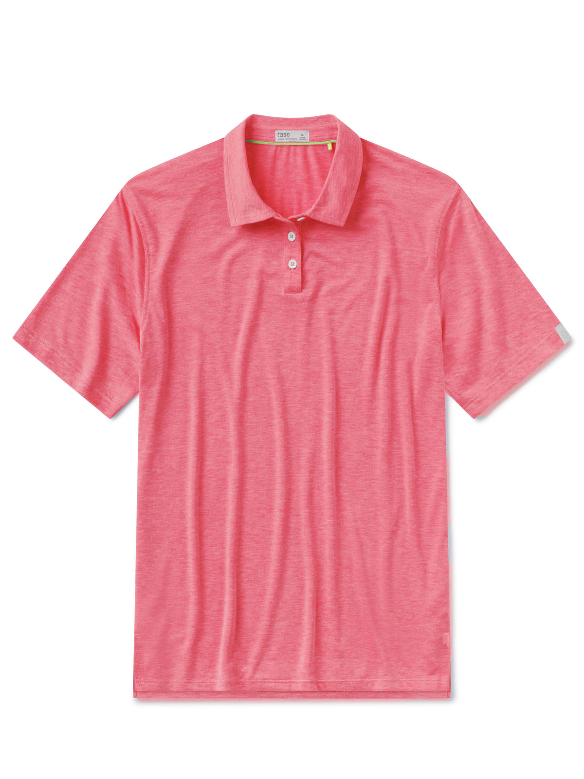 tasc Performance Air Polo - Racing Red Heather