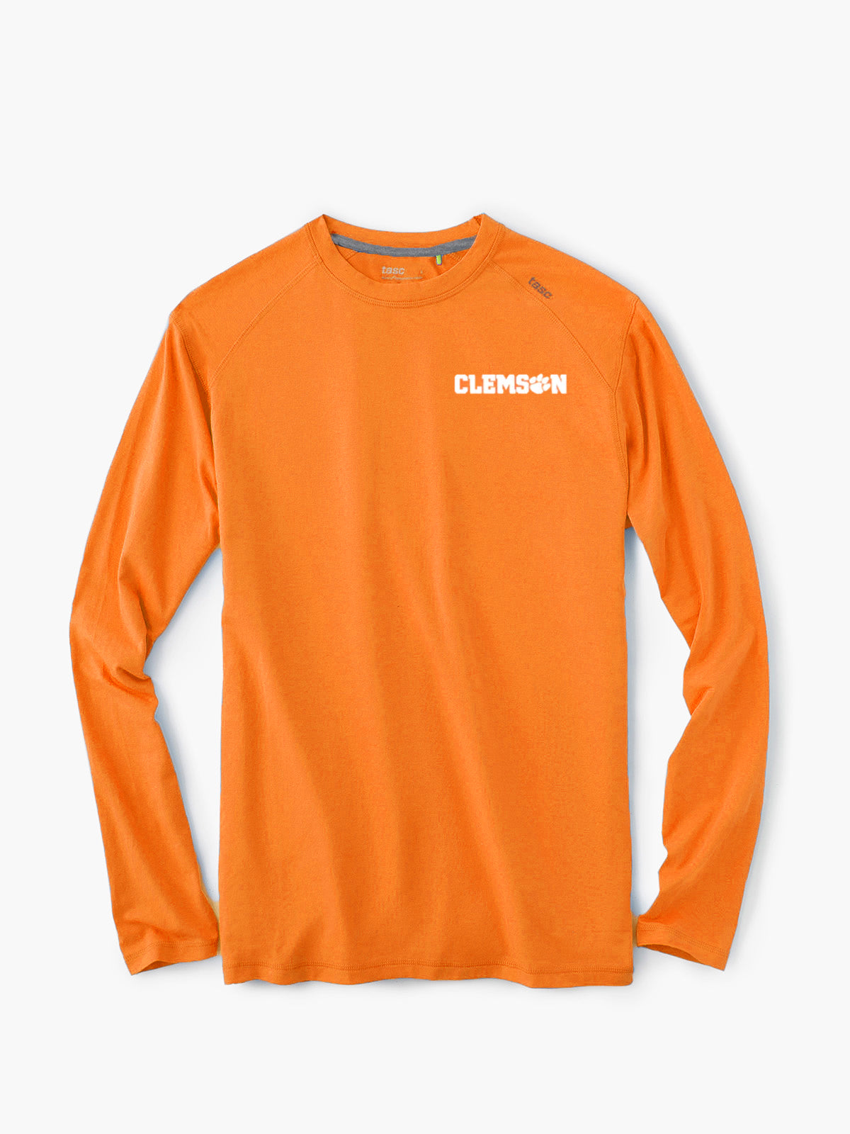 tasc Performance Carrollton Long Sleeve Fitness T-Shirt - Orange C