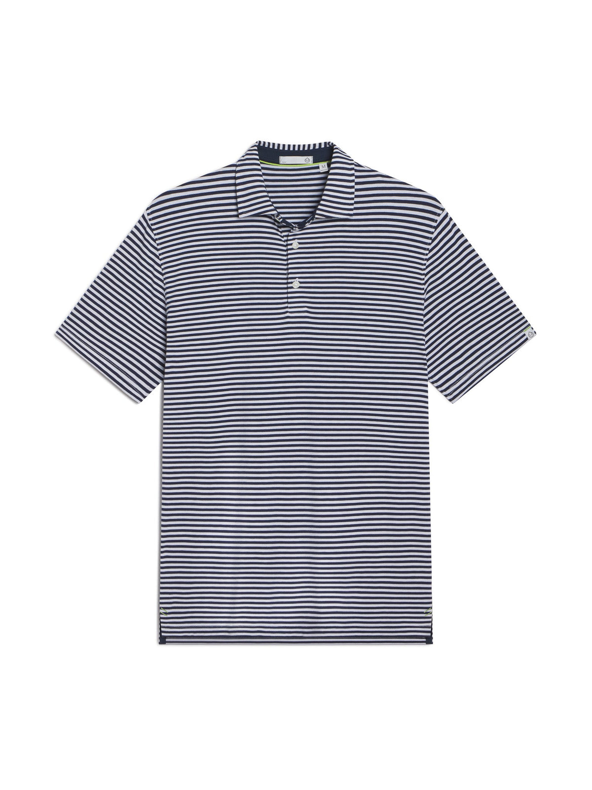 tasc Performance Cloud Polo Air Stripe - Classic Navy/White