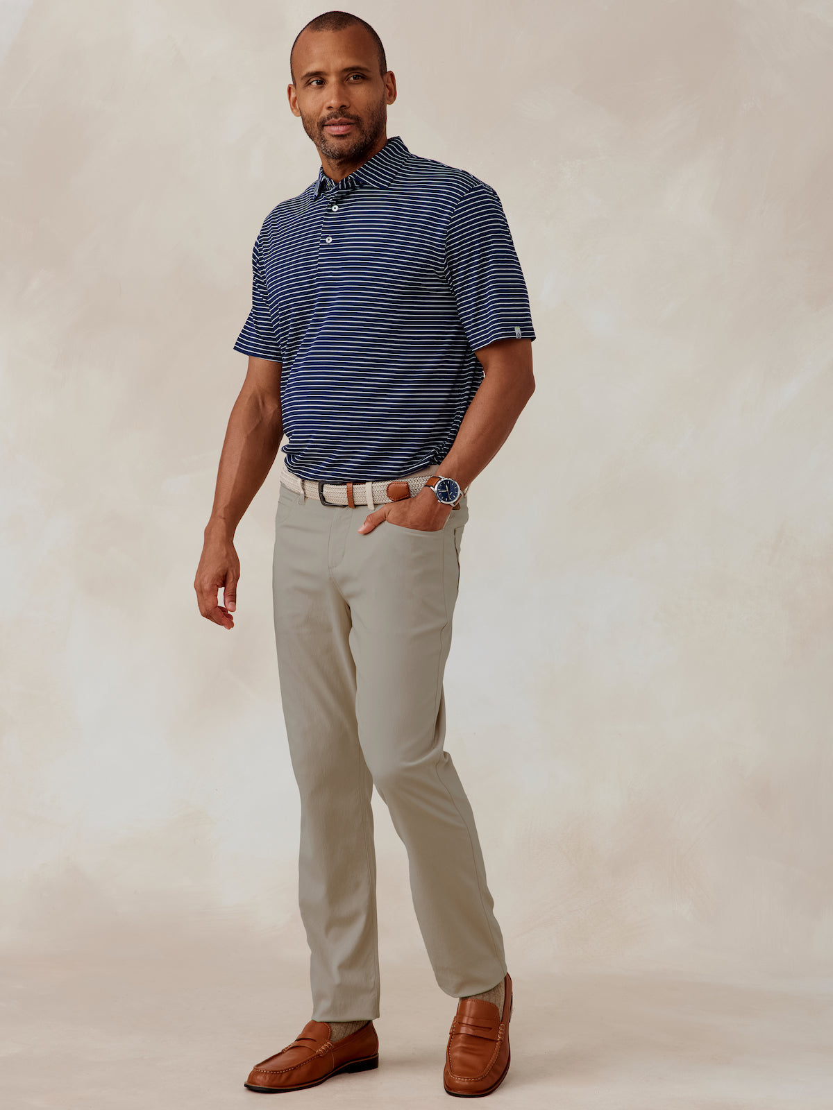 tasc Performance Motion Pant Straight Fit - Mid-Khaki