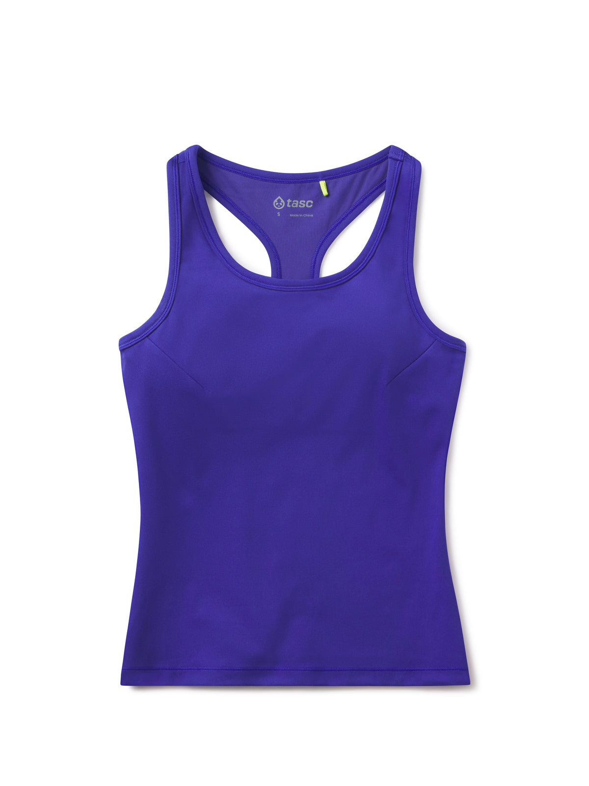tasc Performance Sculptive Racer Back Tank with Built-in Bra
