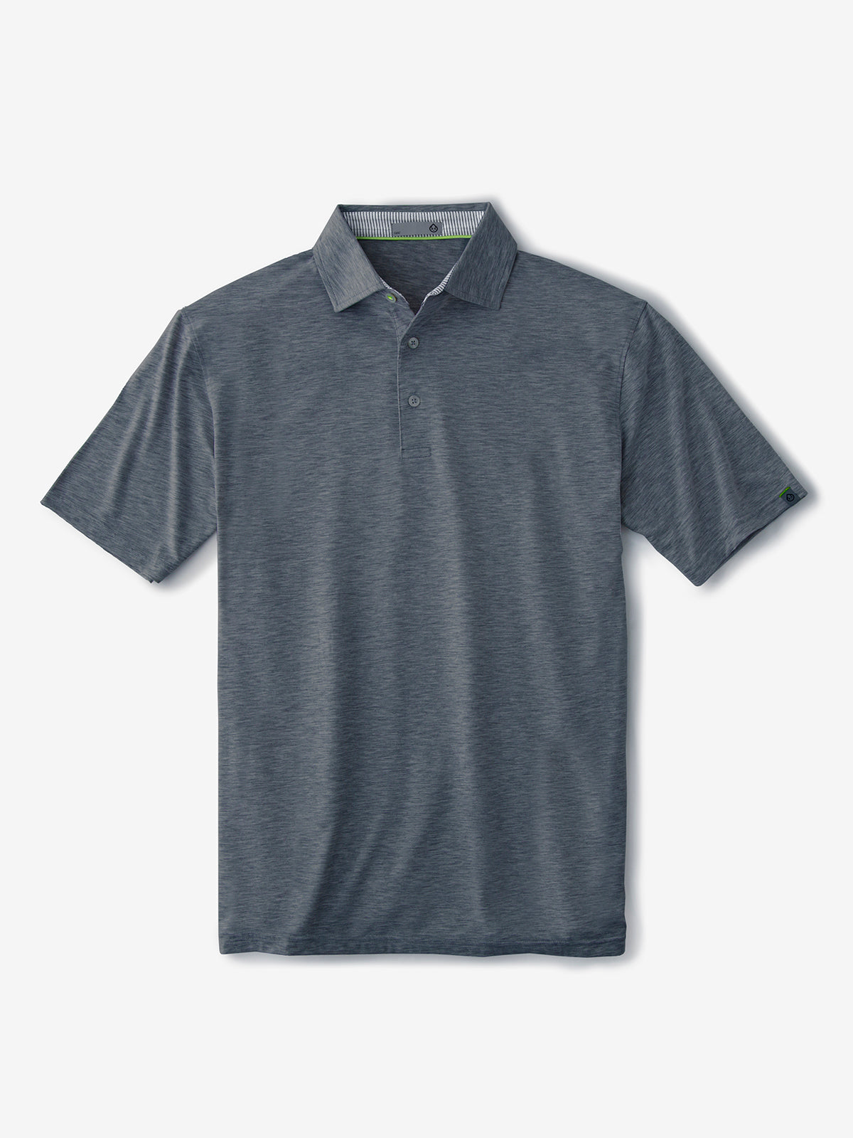 tasc Performance Cloud Polo - Black Heather