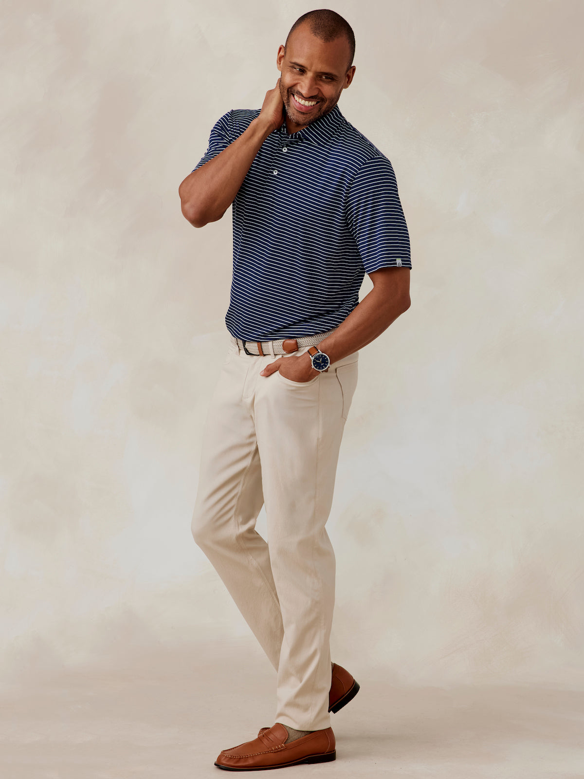 tasc Performance Motion Pant Straight Fit - Light Stone