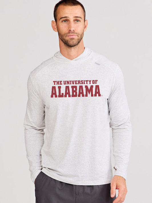 tasc Performance Carrollton Lightweight Hoodie - Marble Heather
