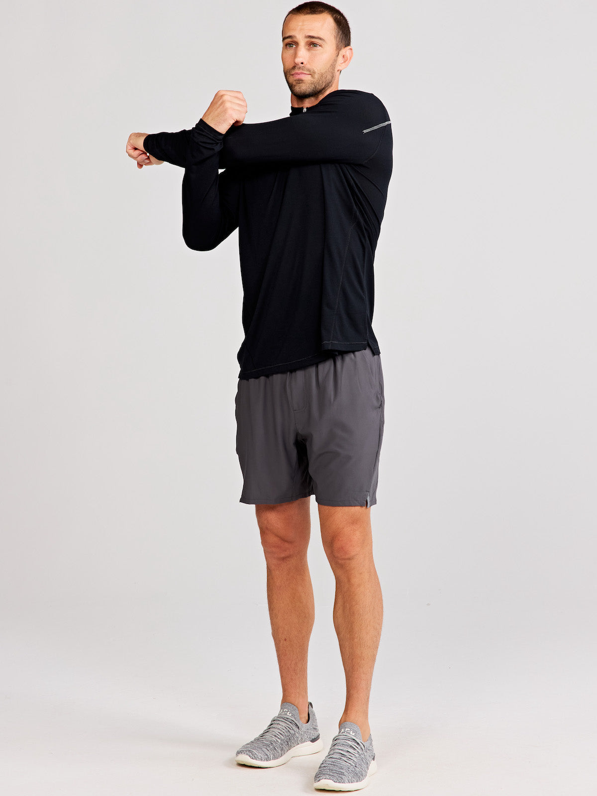 tasc Performance MicroAir Performance Mesh 1/4 Zip - Black