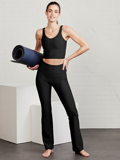 tasc Performance Sculptive Rib Crop Tank
