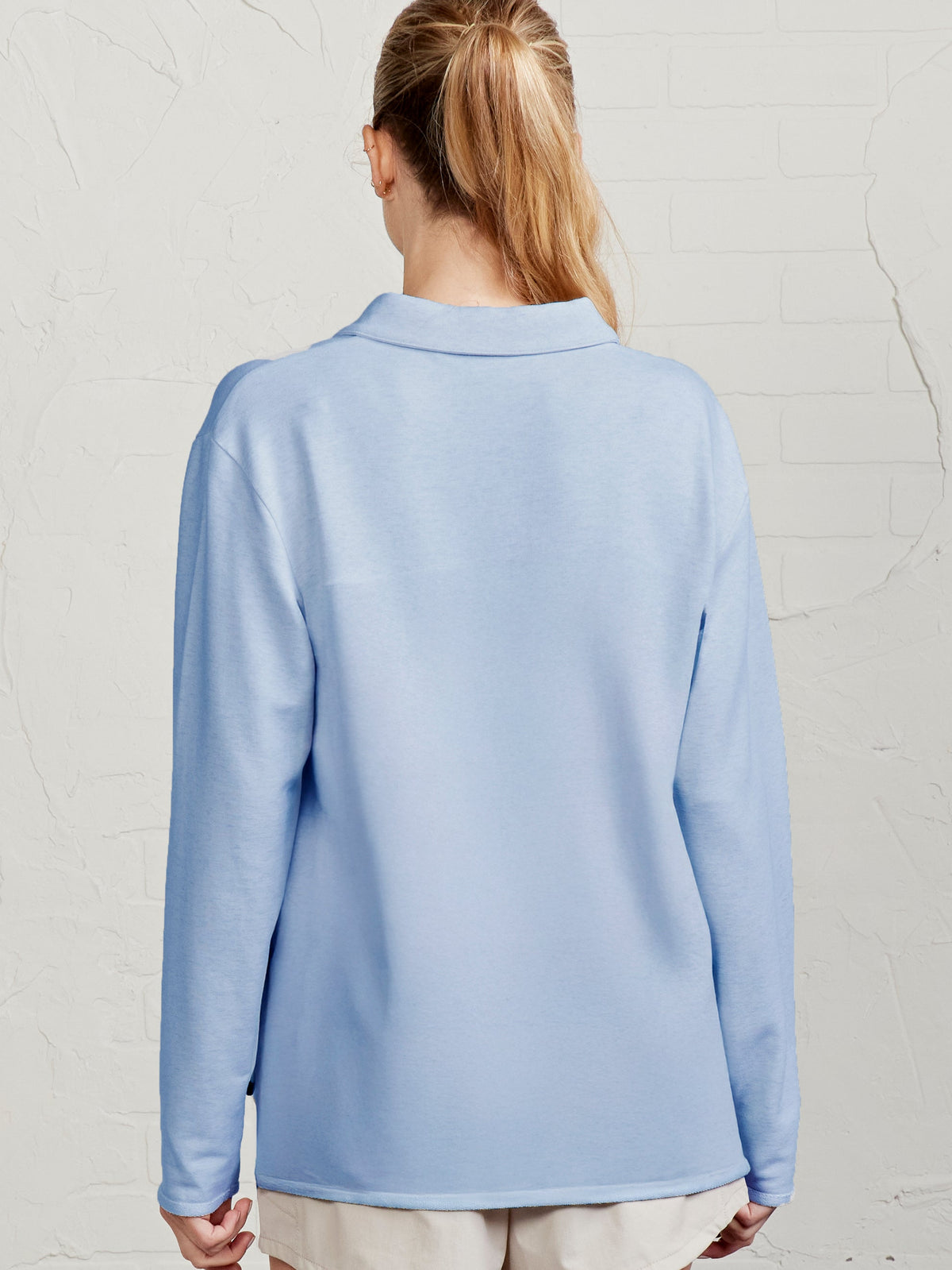 tasc Performance French Terry Polo Sweatshirt