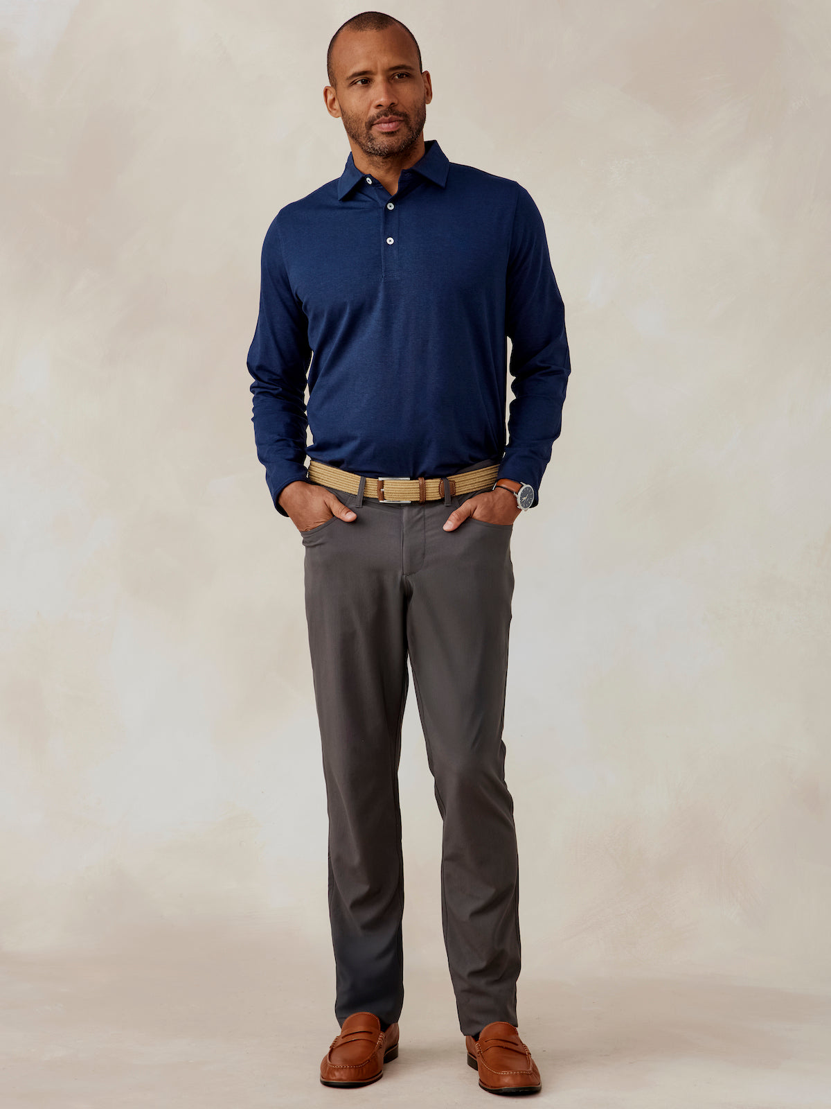 tasc Performance Motion Pant Straight Fit - Granite