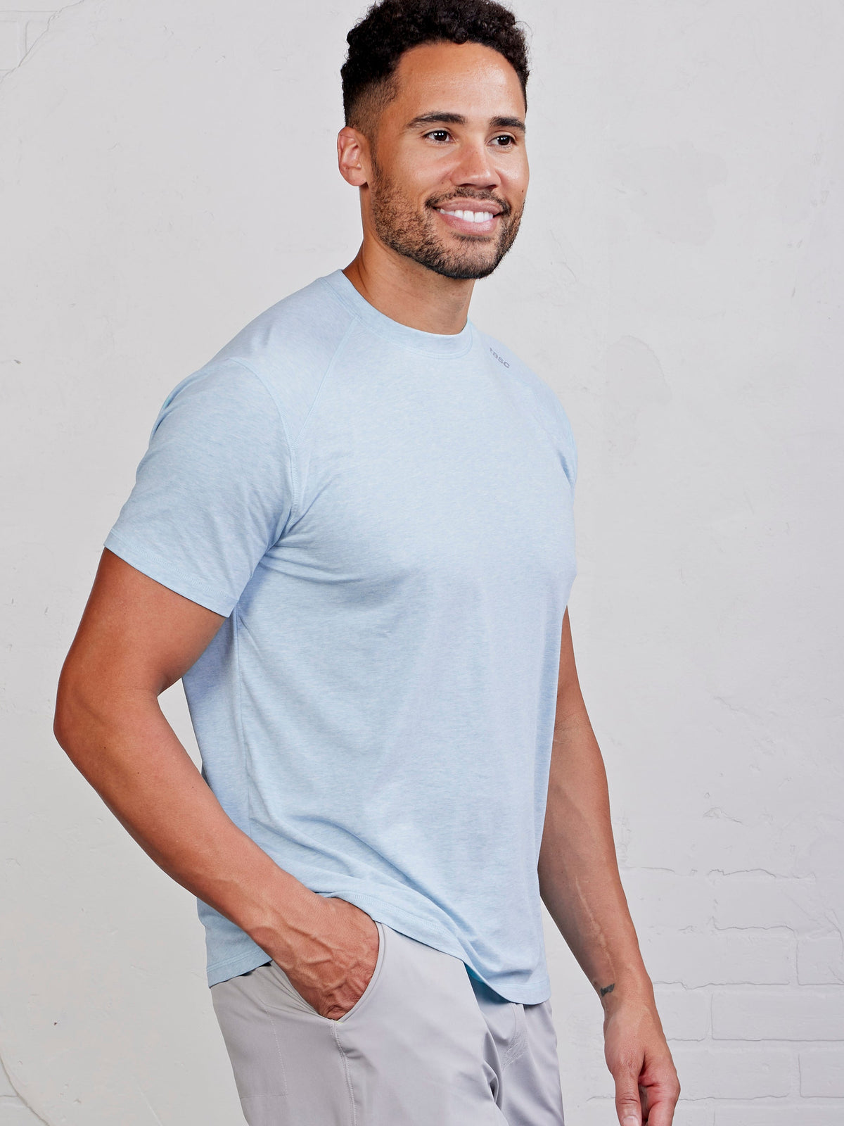 tasc Performance Carrollton T-Shirt - Cloud Heather