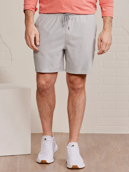 tasc Performance Vital 7in Unlined Short - Glacier Gray