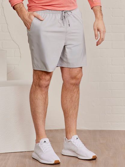 tasc Performance Vital 7in 2-in-1 Short - Glacier Gray