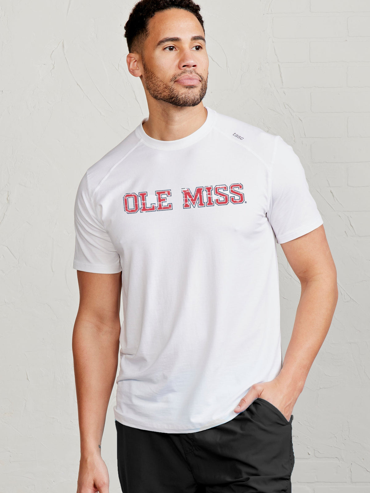 tasc Performance Carrollton Fitness T-Shirt - White