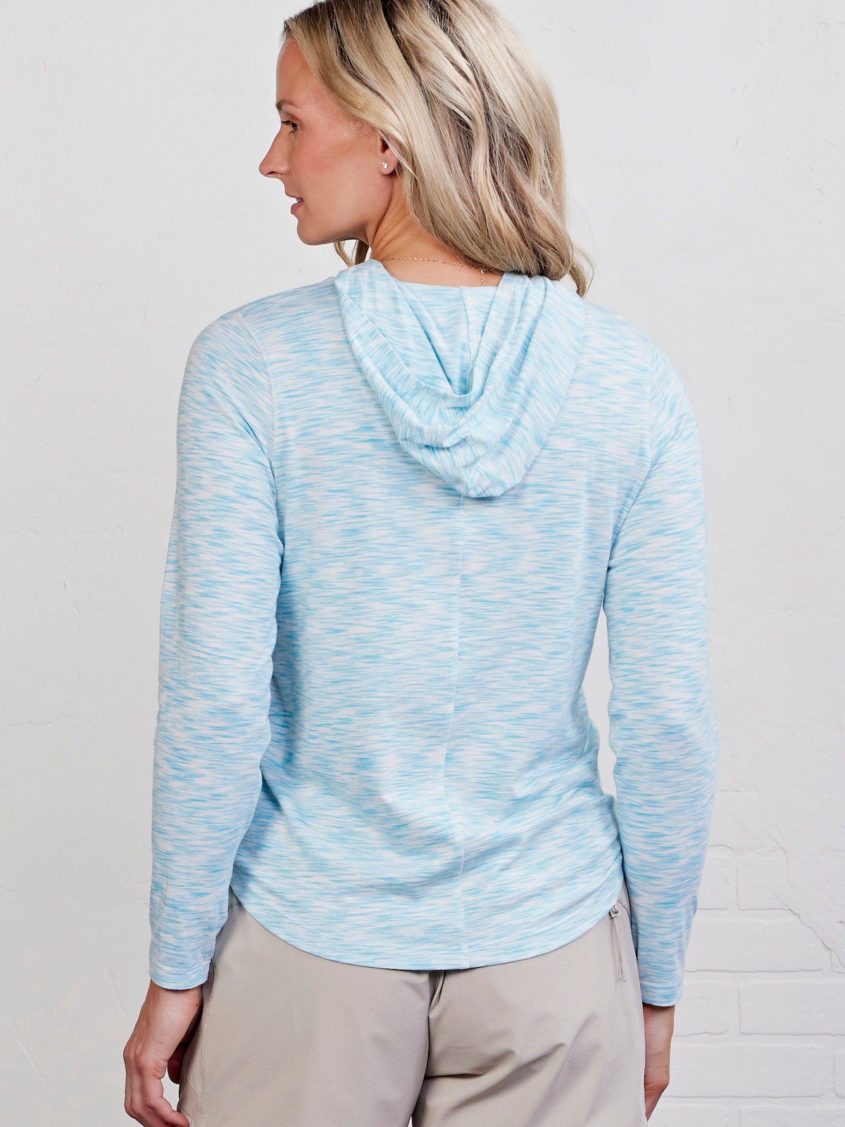 tasc Performance Recess Lightweight Hoodie - Waves Space Dye