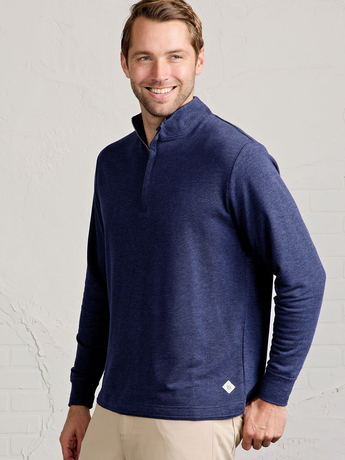 tasc Performance Stadium French Terry Quarter Zip