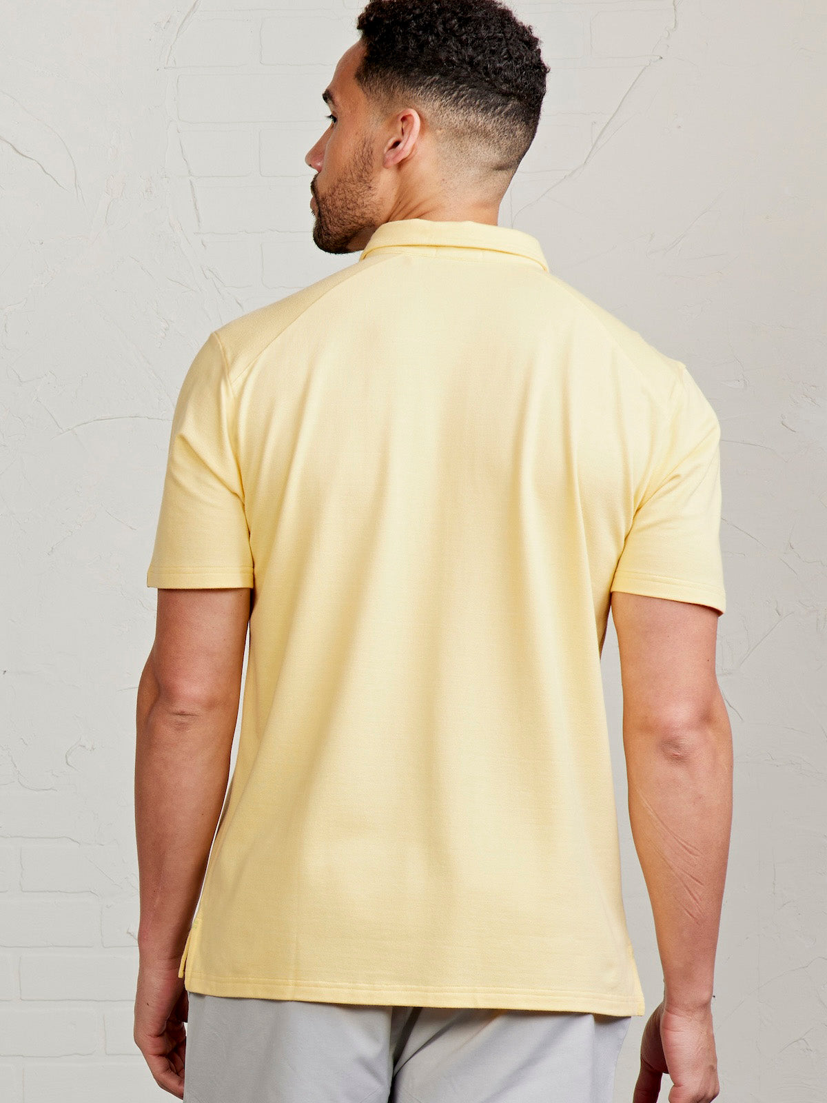 tasc Performance Sea Island Pique Polo - Sun