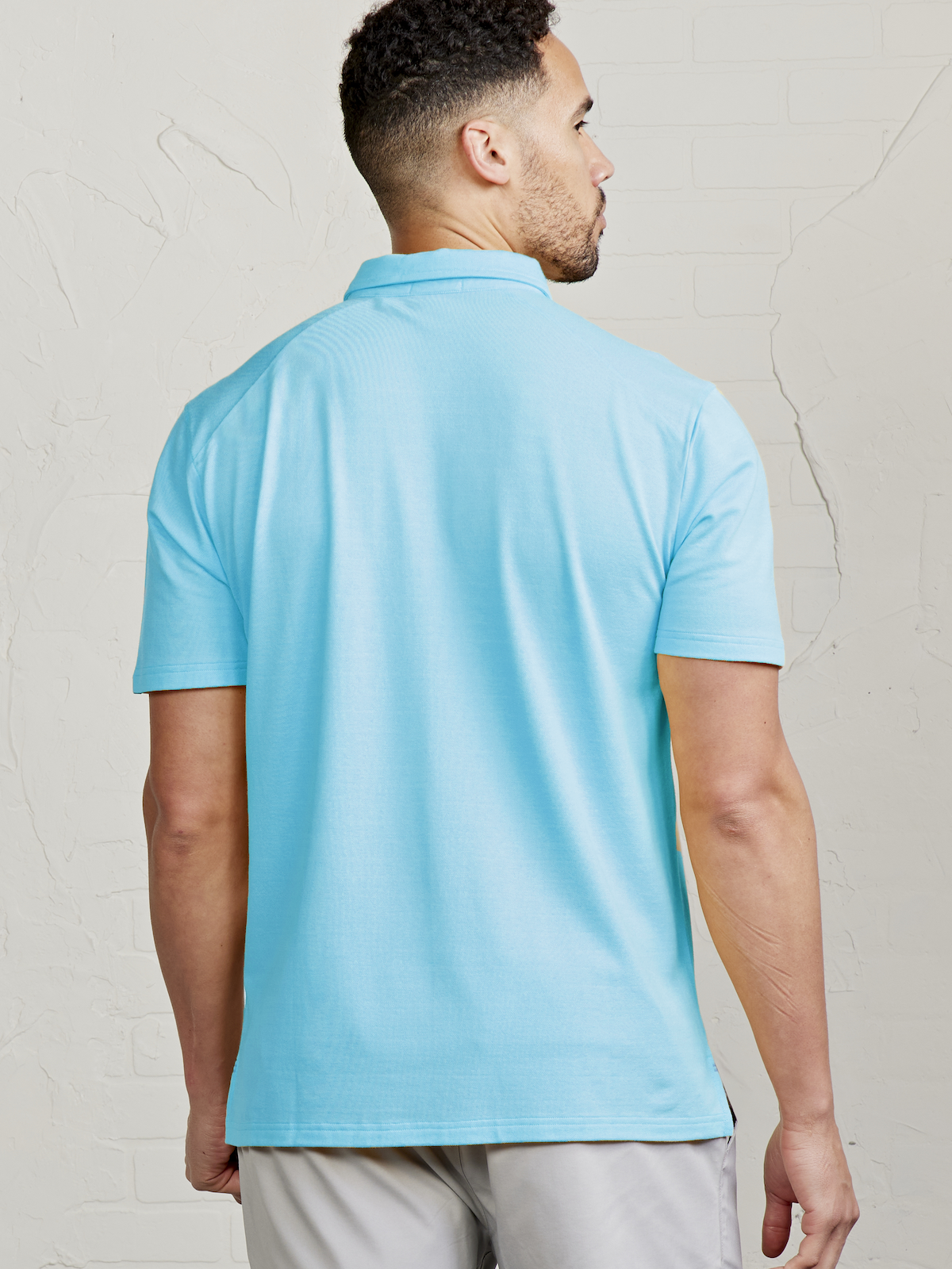 tasc Performance Sea Island Pique Polo - Waves