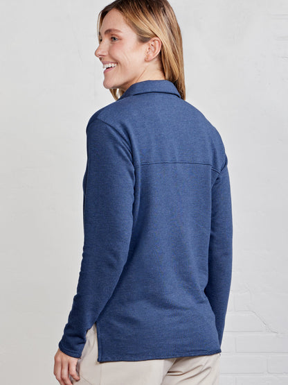 tasc Performance French Terry Polo Sweatshirt