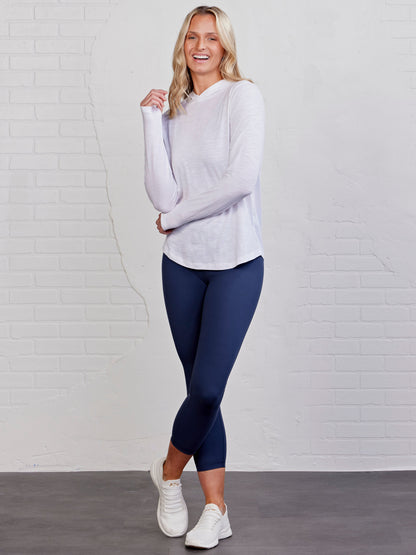 tasc Performance Sculptive Pocket 7/8 Legging - Midnight