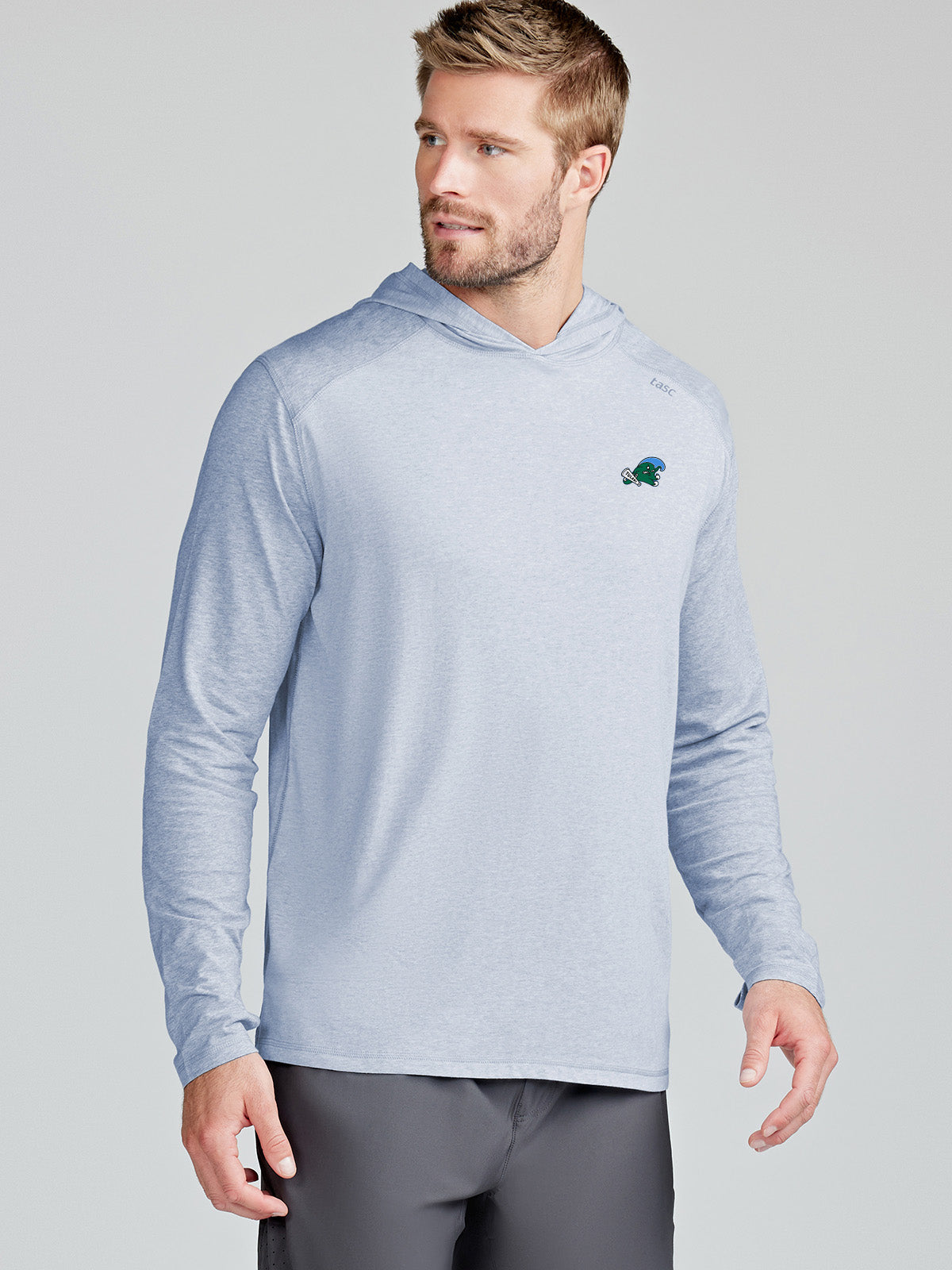 tasc Performance Carrollton Hoodie Wave - Tulane