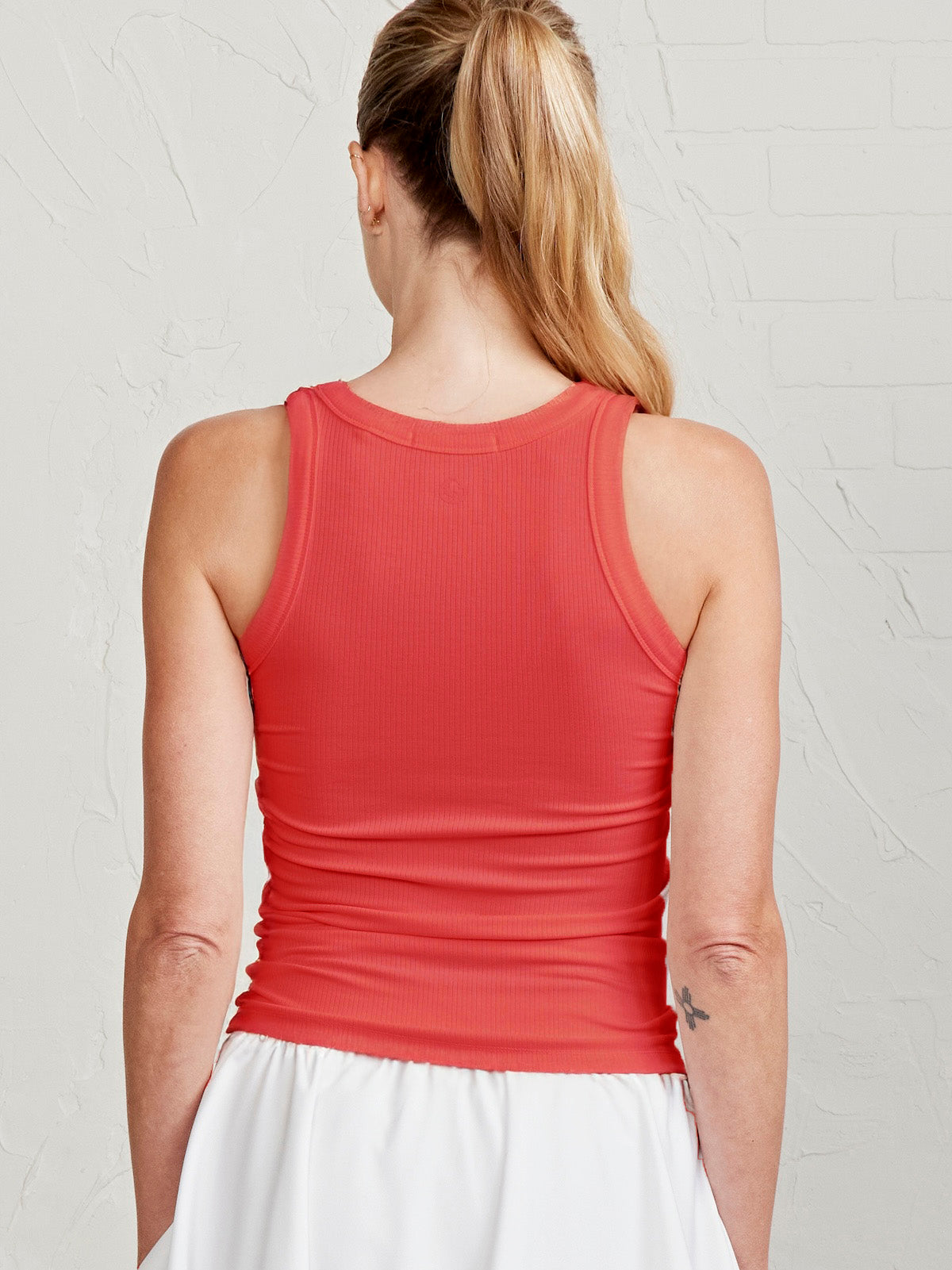 tasc Performance MicroLuxe Rib Tank - Racing Red