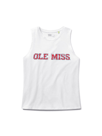 tasc Performance All Day Tank - White