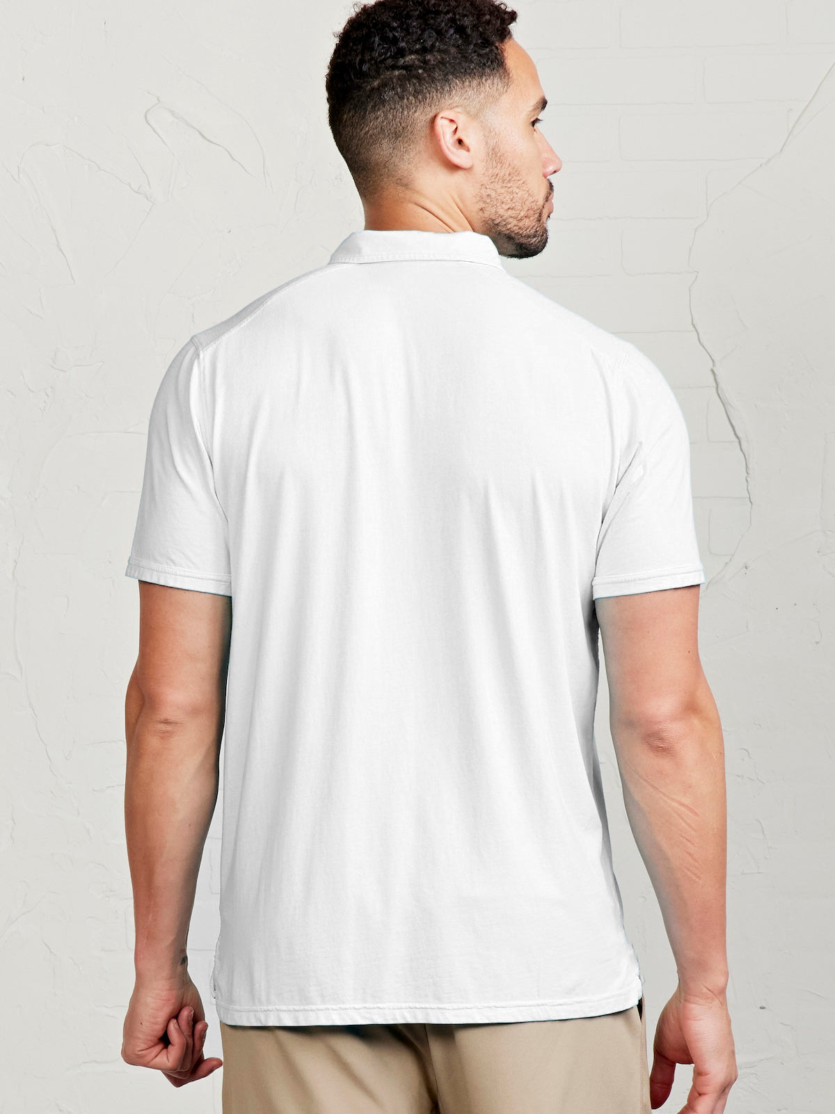 tasc Performance Everywear Polo - White