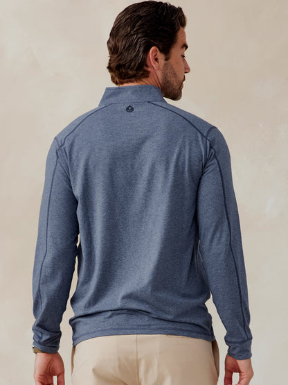 tasc Performance Carrollton Lightweight Quarter Zip - Jaspe