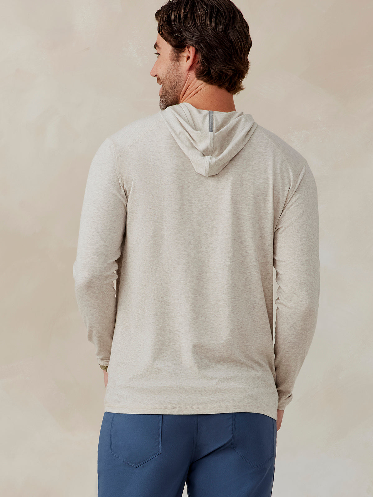 tasc Performance Carrollton Lightweight Hoodie - Oatmeal Heather