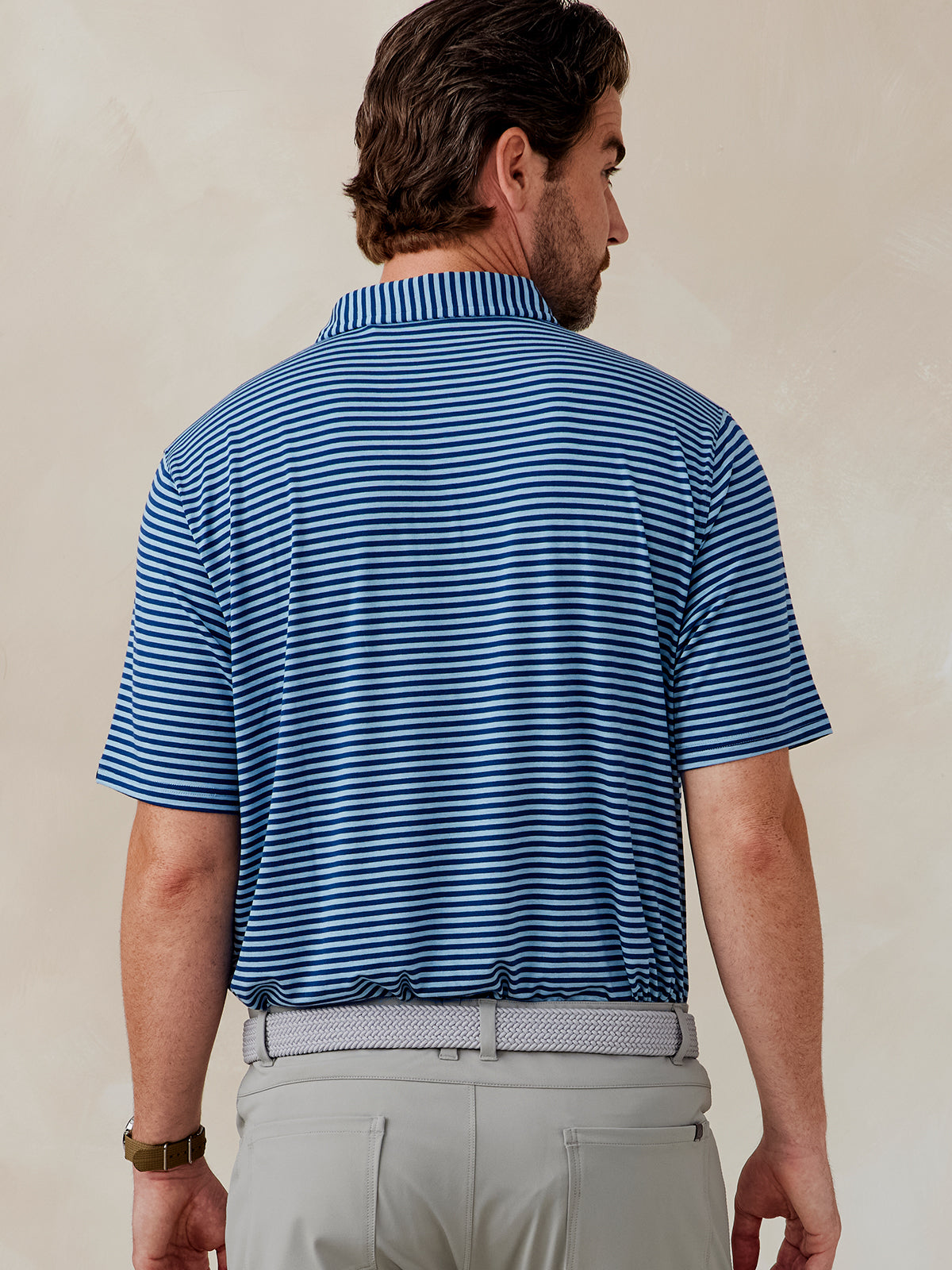 tasc Performance Cloud Polo - Air Stripe