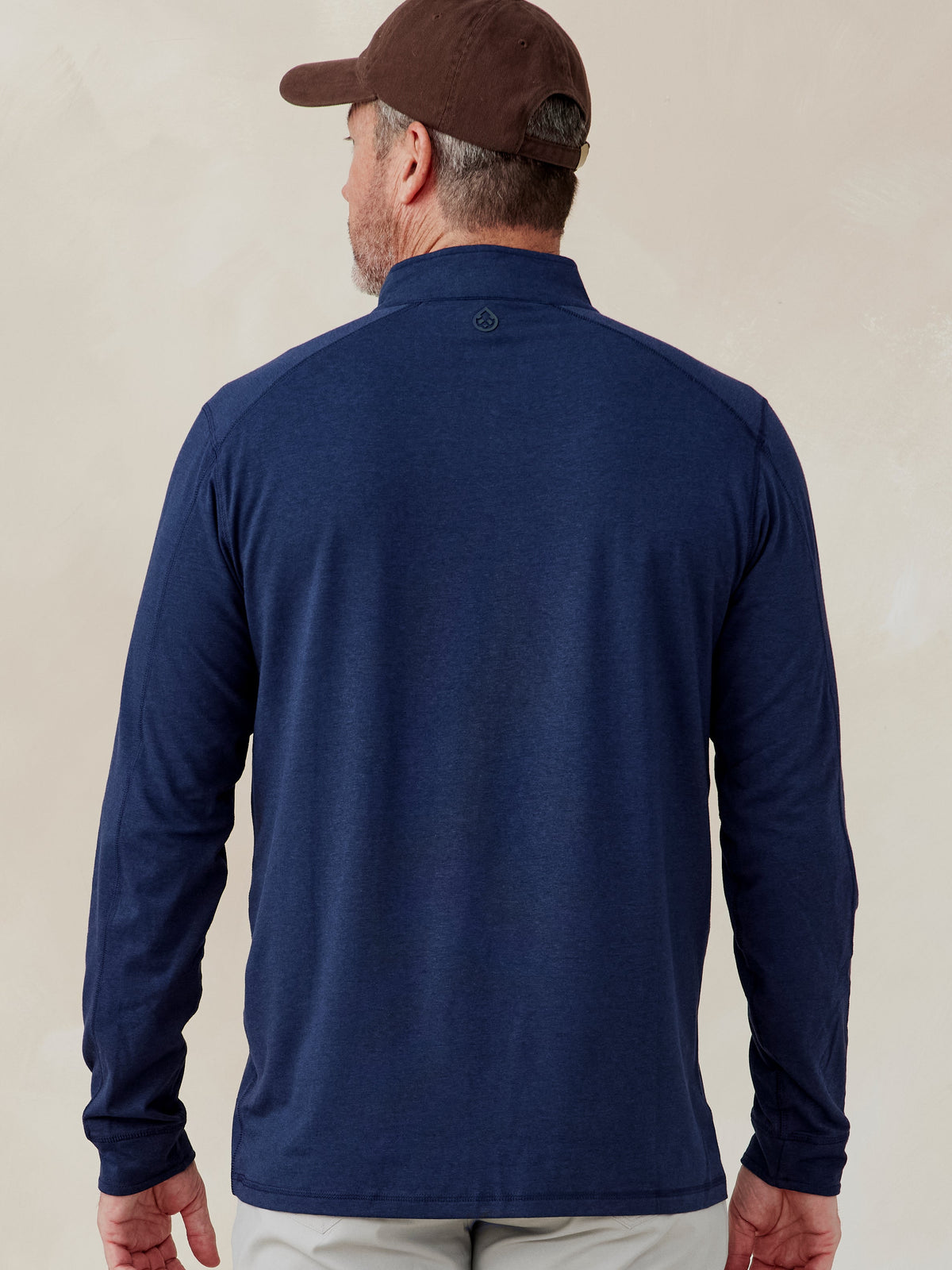 tasc Performance Carrollton Lightweight Quarter Zip - Classic Navy