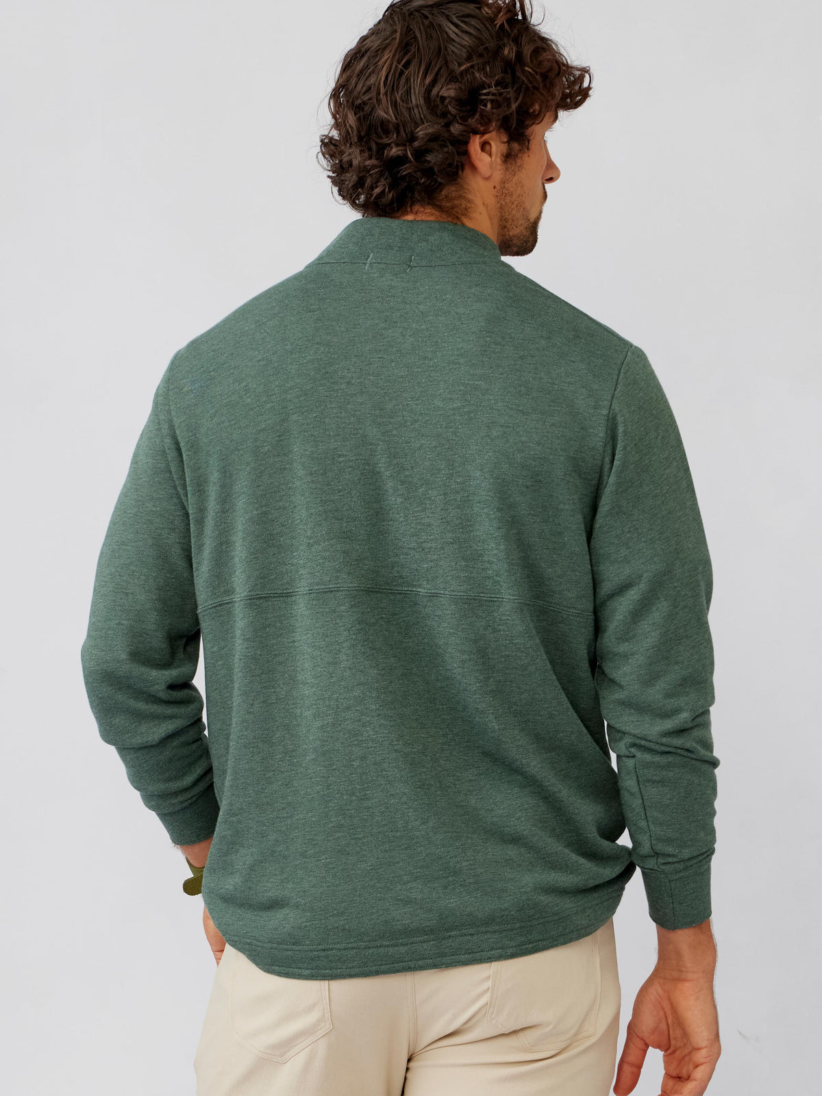 tasc Performance Stadium French Terry Quarter Zip