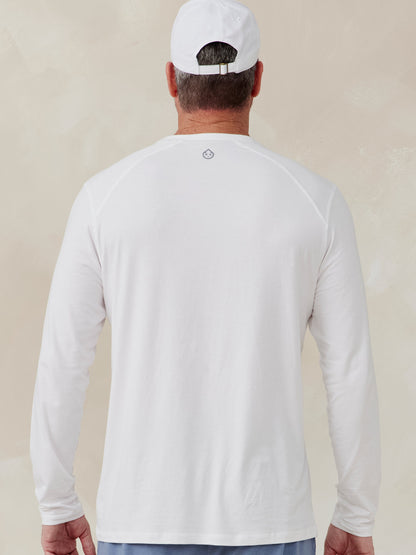tasc Performance Carrollton Long Sleeve T-Shirt - White