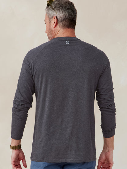 tasc Performance Carrollton Long Sleeve T-Shirt - Cinder
