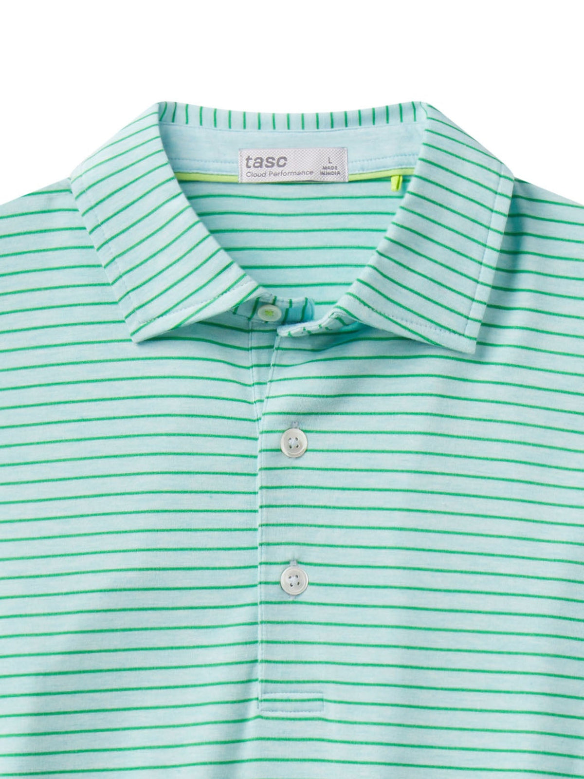 tasc Performance Cloud Polo - Brookline Stripe