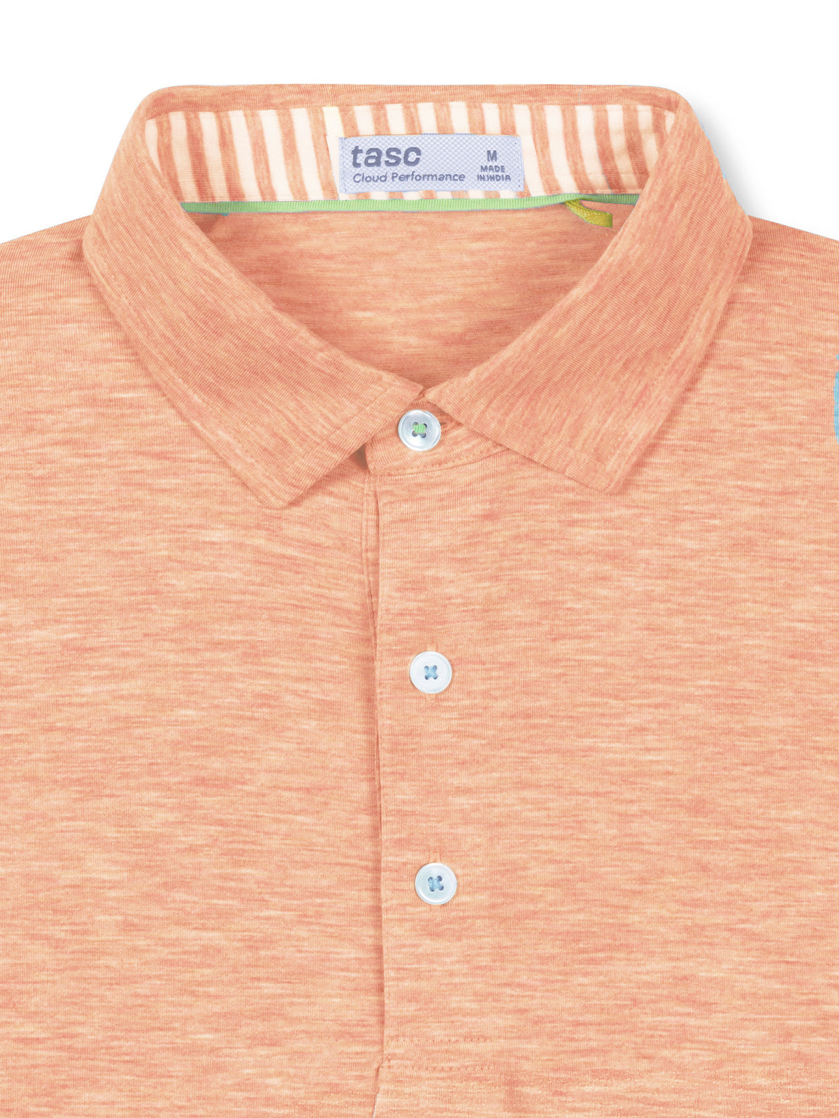 tasc Performance Cloud Polo - Sunrise Heather