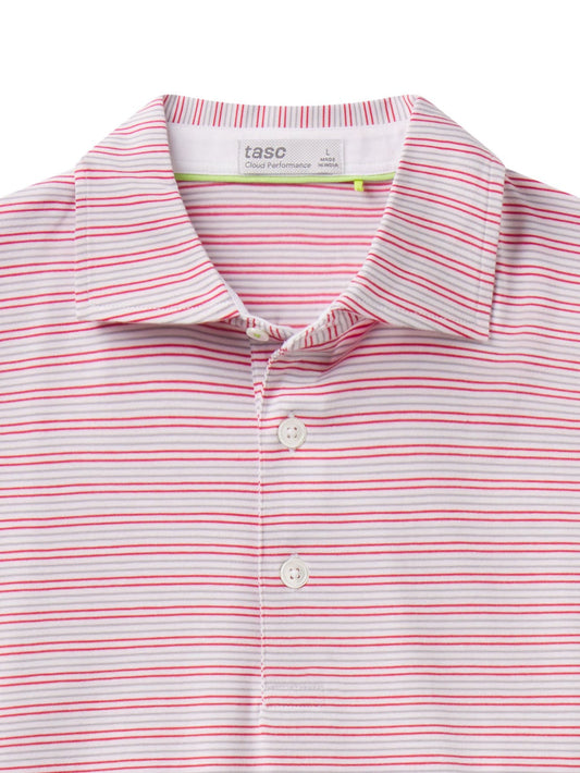 tasc Performance Cloud Polo - Doral Stripe
