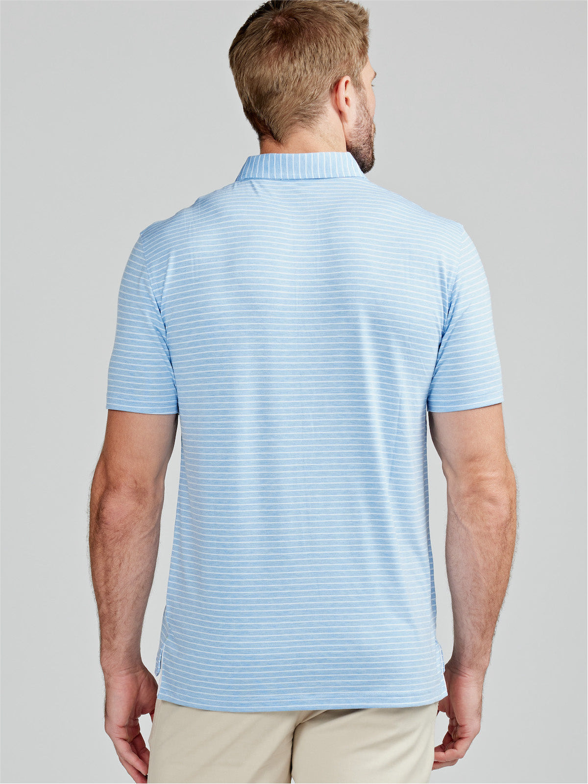 tasc Performance Cloud Polo - Brookline Stripe - Ole Miss