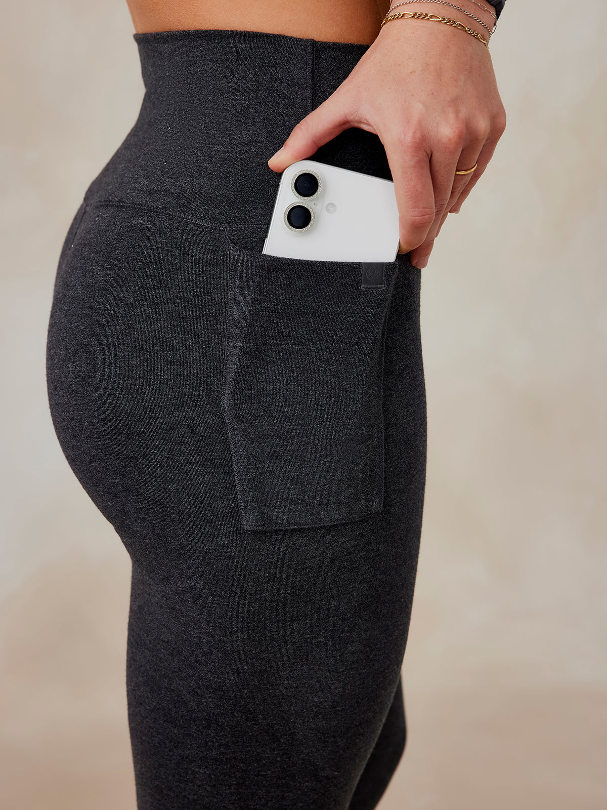 tasc Performance Day to Day Full Length Pocket Legging - Jaspe