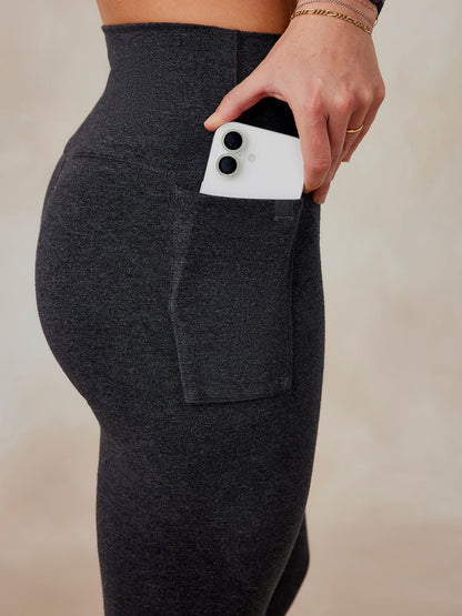 tasc Performance Day to Day Full Length Pocket Legging - Jaspe