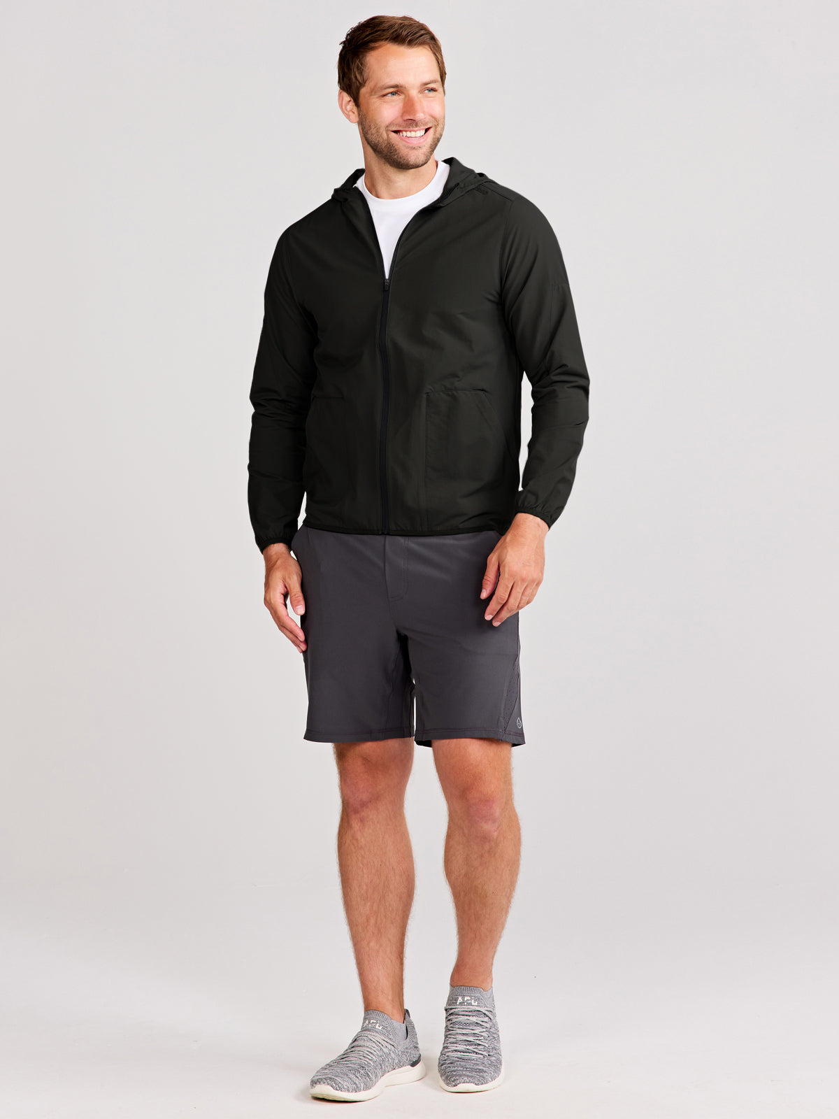 tasc Performance Swift Lightweight Hooded Windbreaker Jacket