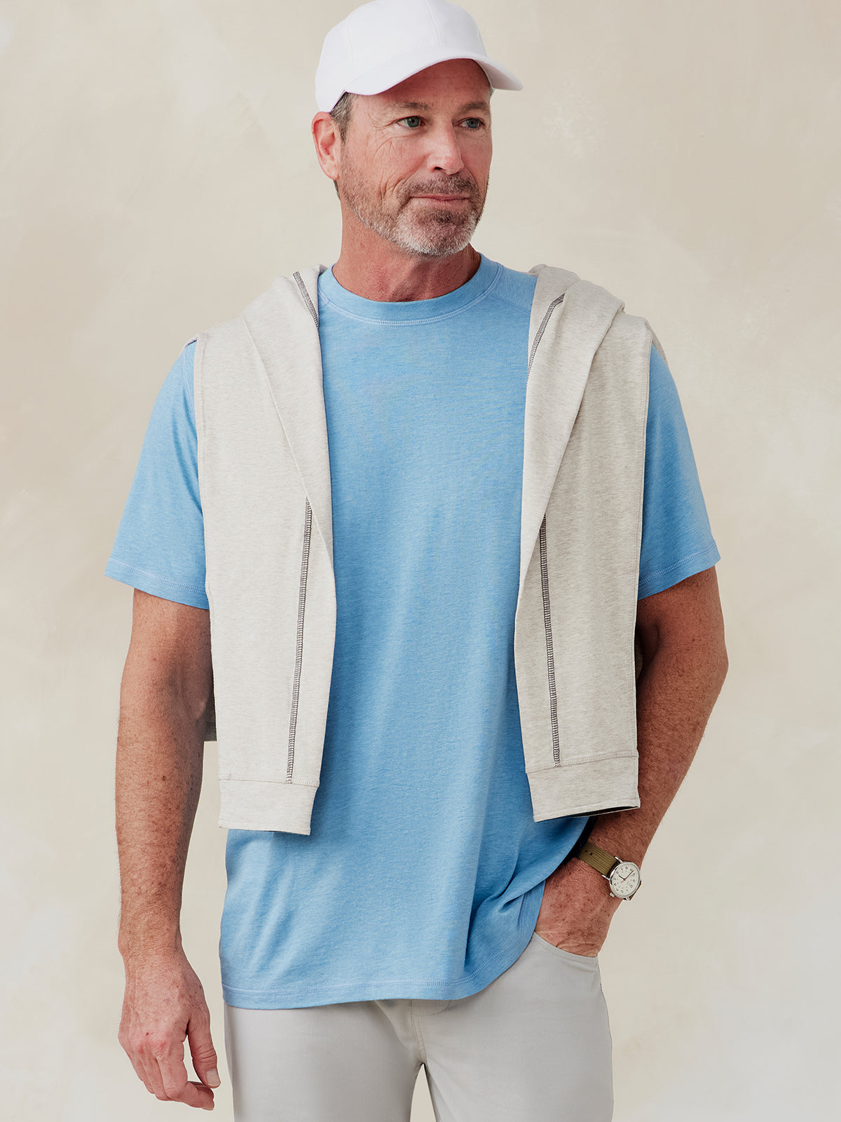 tasc Performance Carrollton T-Shirt - Skylight Heather