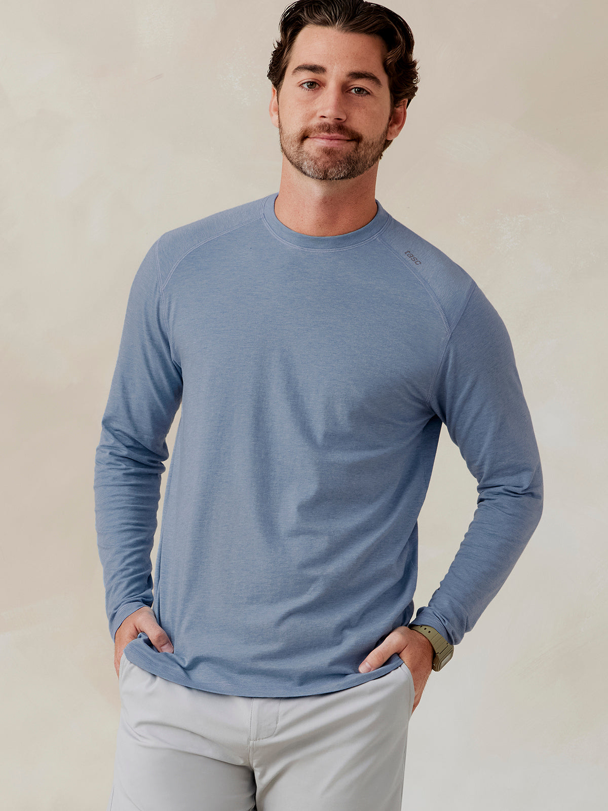 tasc Performance Carrollton Long Sleeve T-Shirt - Anchor