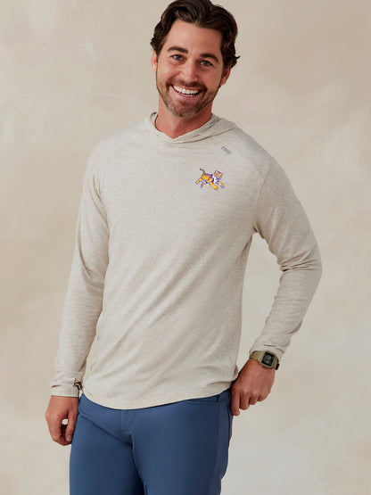 tasc Performance Carrollton Lightweight Hoodie - Oatmeal Heather