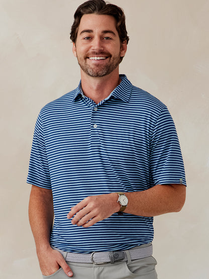 tasc Performance Cloud Polo - Air Stripe