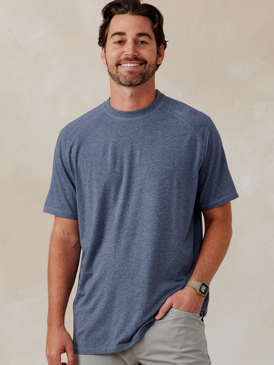 tasc Performance Carrollton T-Shirt Jaspe - Admiral Jaspe