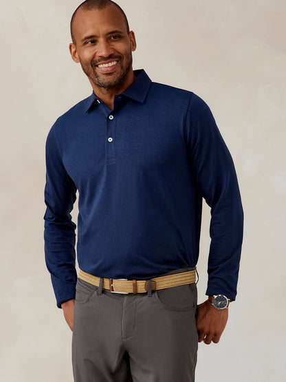 tasc Performance Westport Long Sleeve Polo