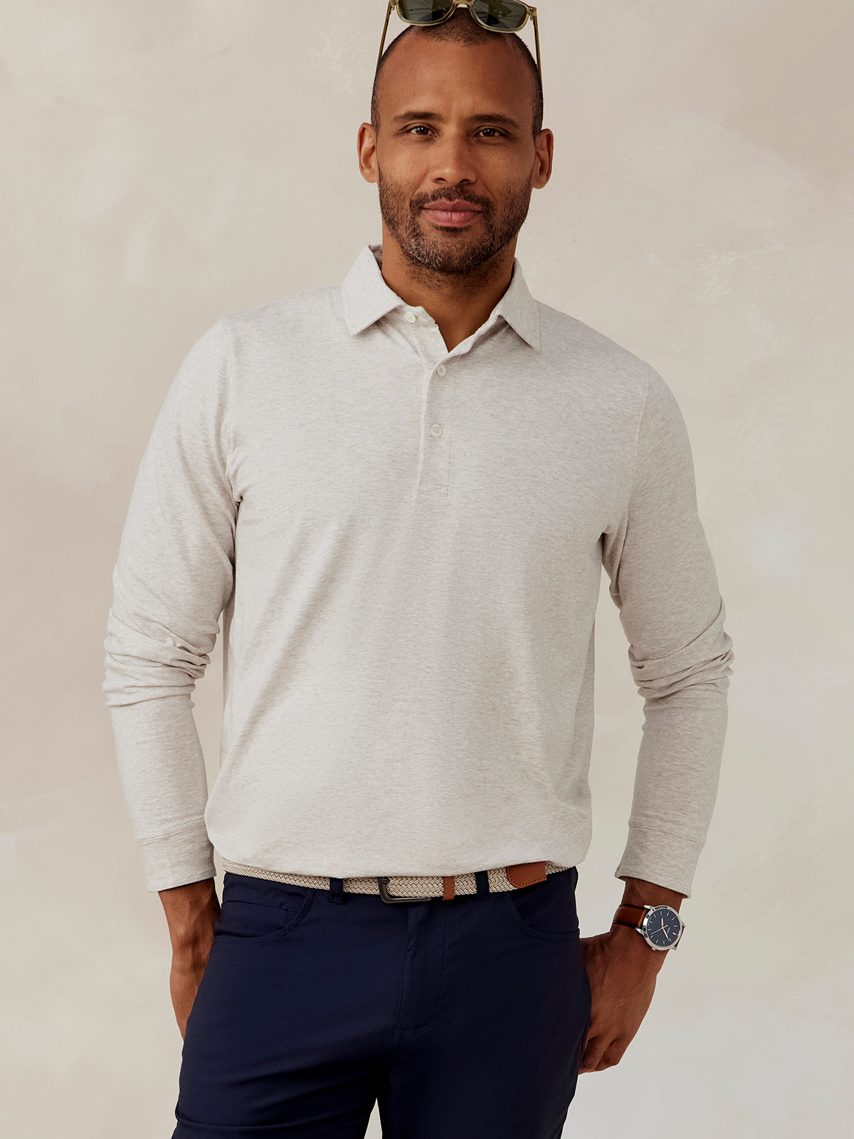 tasc Performance Westport Long Sleeve Polo