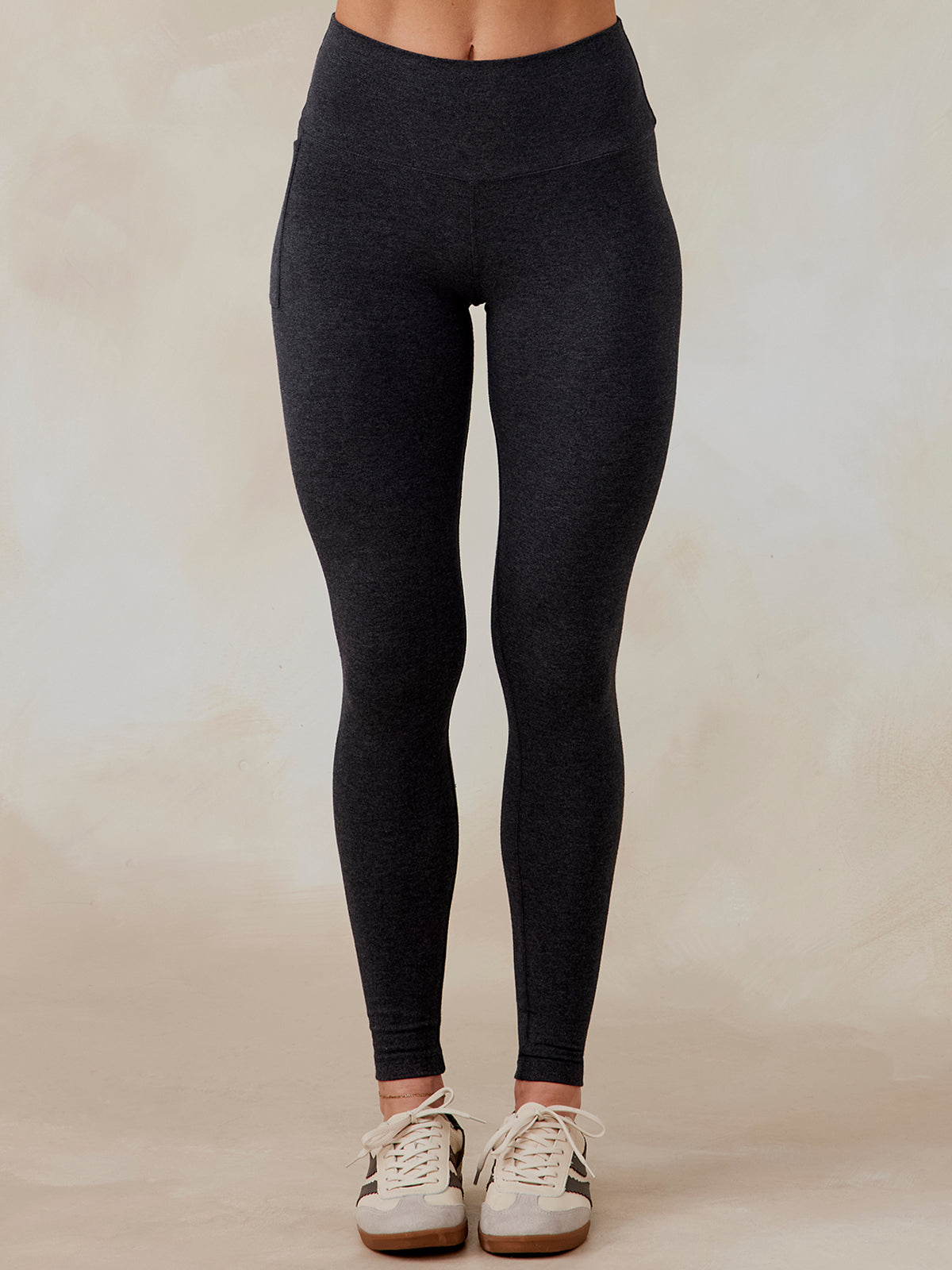 tasc Performance Day to Day Full Length Pocket Legging - Jaspe